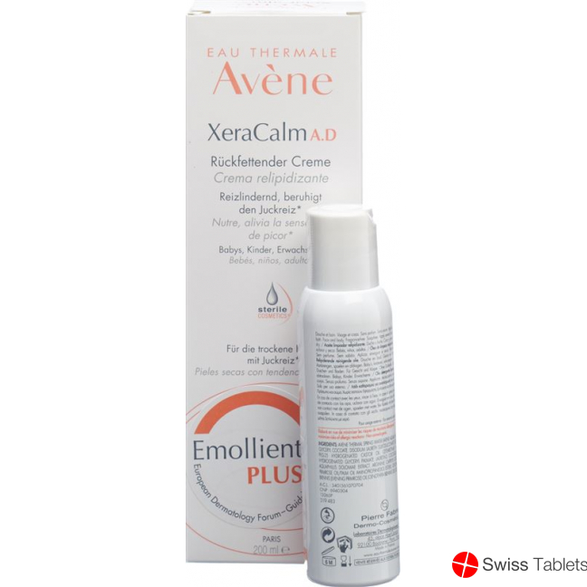 Avène Xeracalm Creme 200ml +oel 100ml buy online