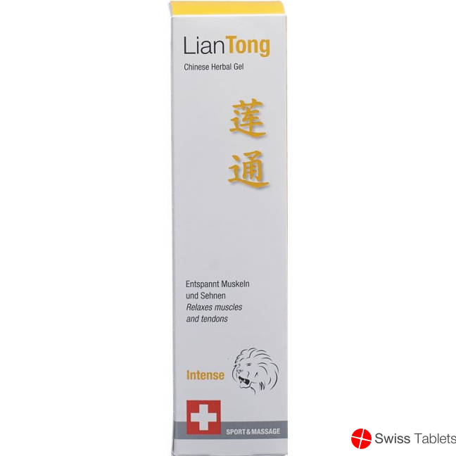 Liantong Chinese Herbal Gel Intense Dispenser 75ml buy online