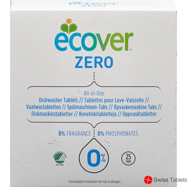 Ecover Zero Geschirrspül-tabs 500g buy online