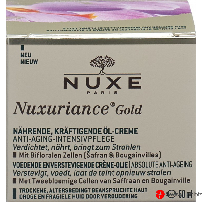 Nuxe Nuxuriance Gold Cr Huile Nutri Fortif 50ml buy online