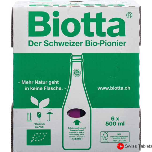 Biotta Vital Antioxidant 6 bottle 5dl buy online