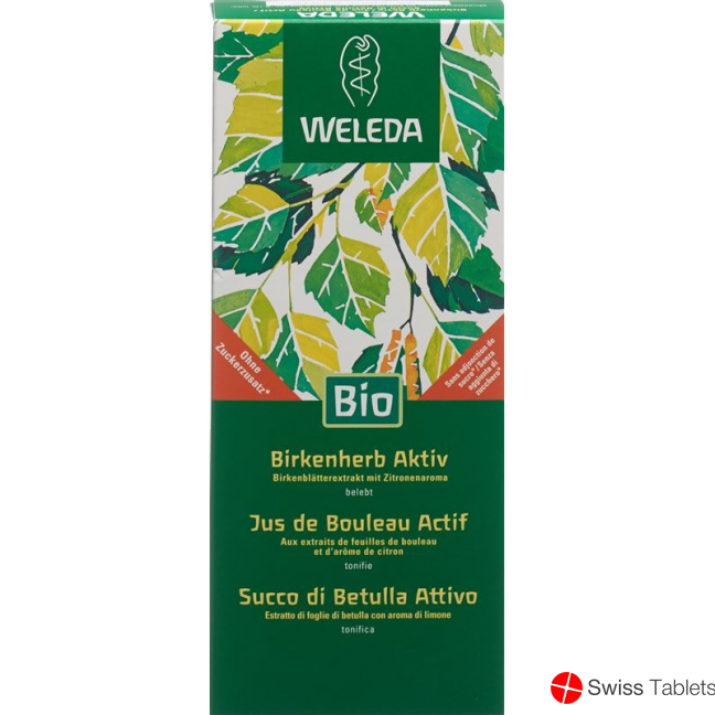 Weleda Birkenherb Aktiv Saft Flasche 250ml buy online