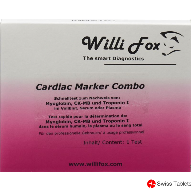 WILLI FOX Cardiac Marker Combo test buy online