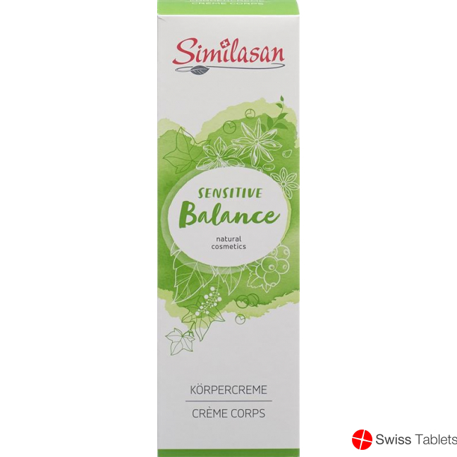 Similasan Nc Sensitive Balance Body Cream Tube 200ml buy online