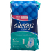 Always Maxi Normal with wings 14 pieces buy online