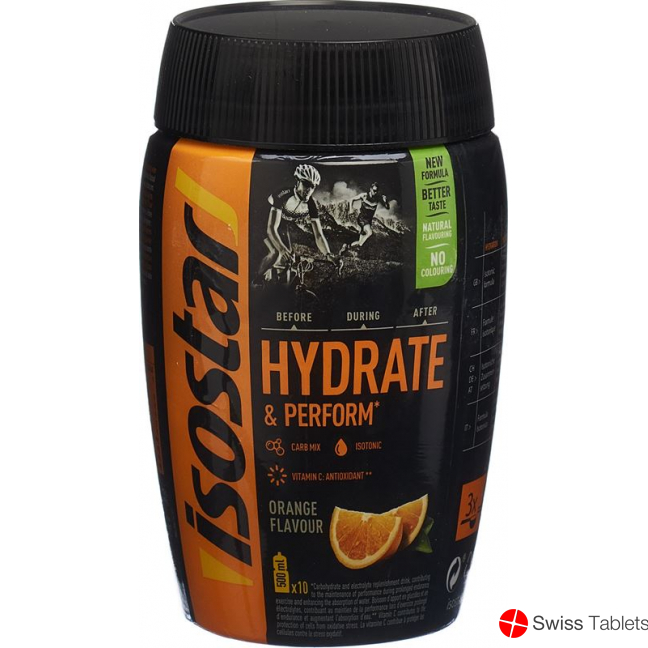 Isostar Hp Orange tin 400g buy online