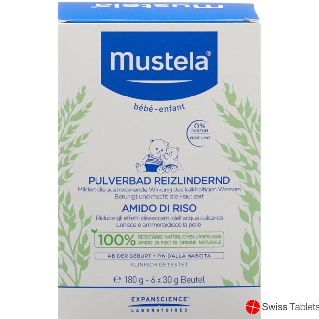 Mustela Pulverbad Reizlindernd Reisstärke 6x 30 buy online