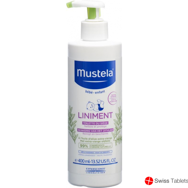 Mustela Liniment mit Pumpe 400ml buy online