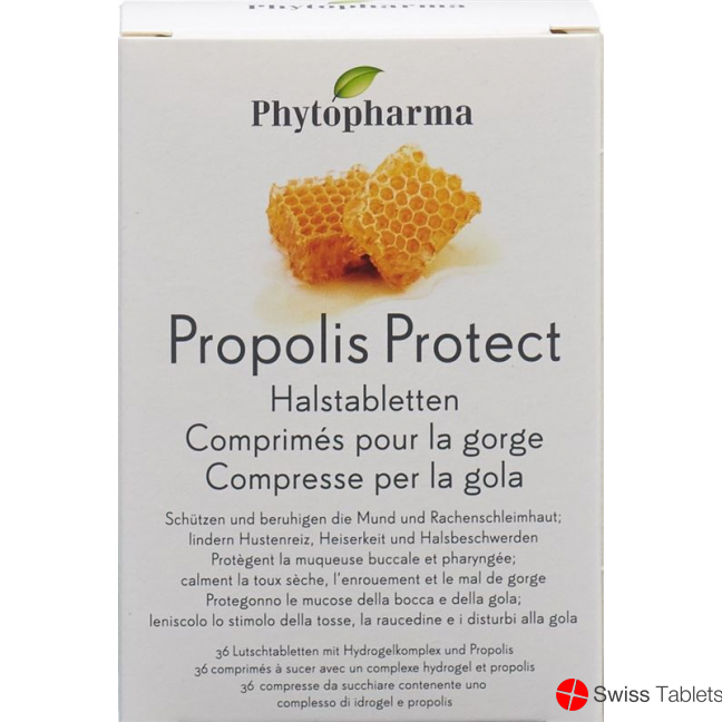 Phytopharma Propolis Protect Halstabletten 32 Stück buy online