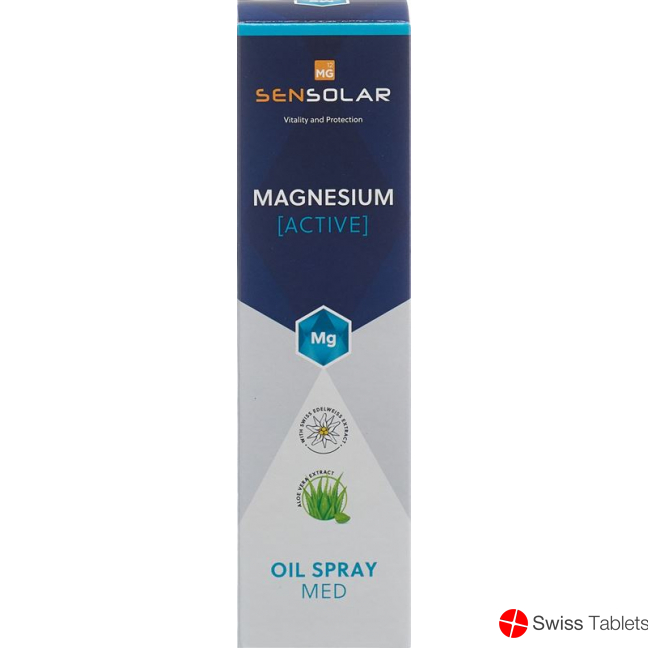 Sensolar Magnesium Active Oil Spray Med 100ml buy online