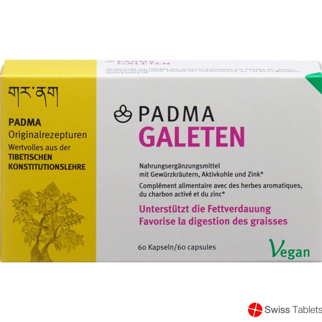 Padma Galeten Capsules Blister 60 pieces buy online