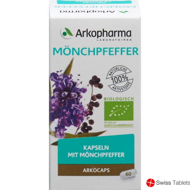 Arkocaps Moenchpfeffer Kapseln Bio Dose 60 Stück buy online