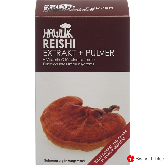Hawlik Reishi Extrakt + Pulver Kapseln 120 Stück buy online