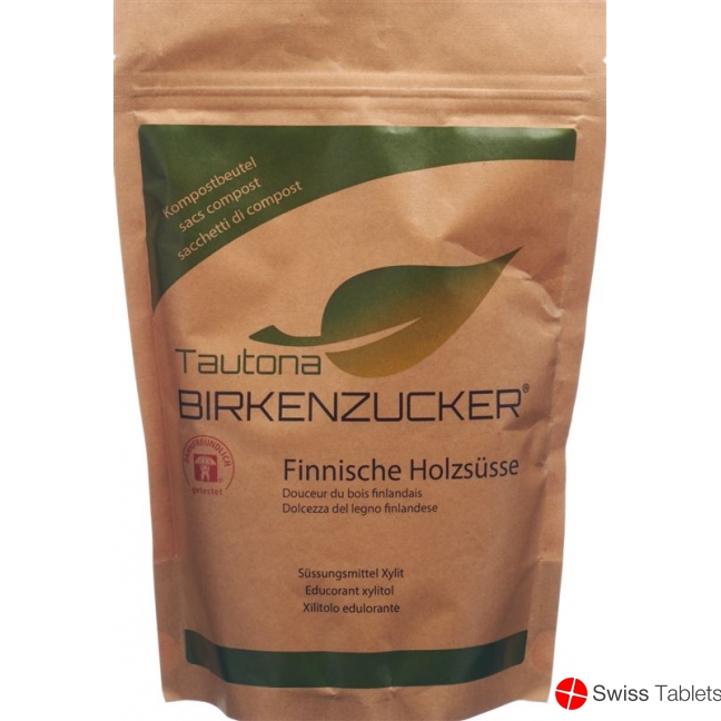 Tautona Birkenzucker Beutel 500g buy online