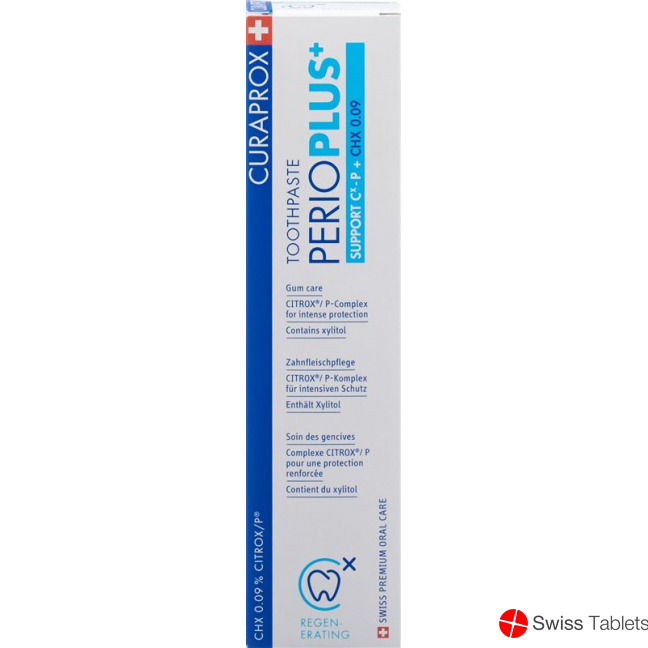 Curaprox Perio Plus Support Chx 0.09% Tube 75ml buy online
