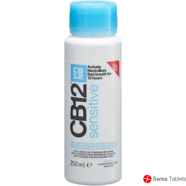 CB12 Sensitive Mouthwash Bottle 250ml buy online