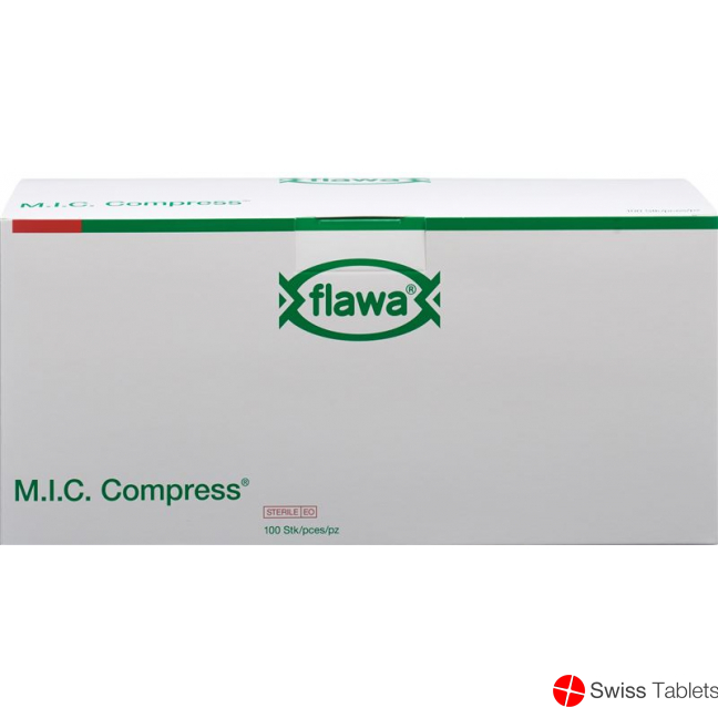 Flawa MIC compresses 7.5x10cm sterile 100 pcs