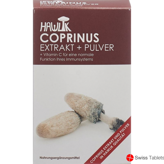 Hawlik Coprinus Extrakt und Pulver Kapseln 60 Stück buy online
