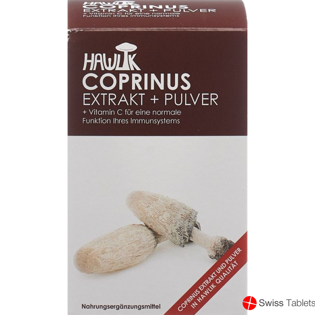 Hawlik Coprinus Extrakt und Pulver Kapseln 120 Stück buy online