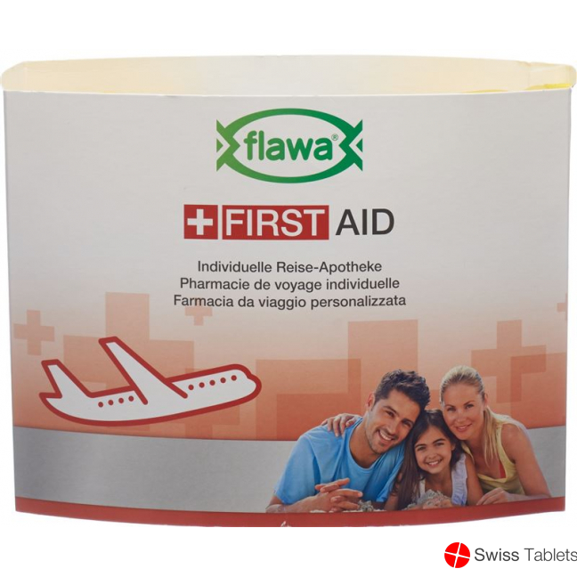 Flawa Individual Travel Pharmacy Yellow/grey buy online