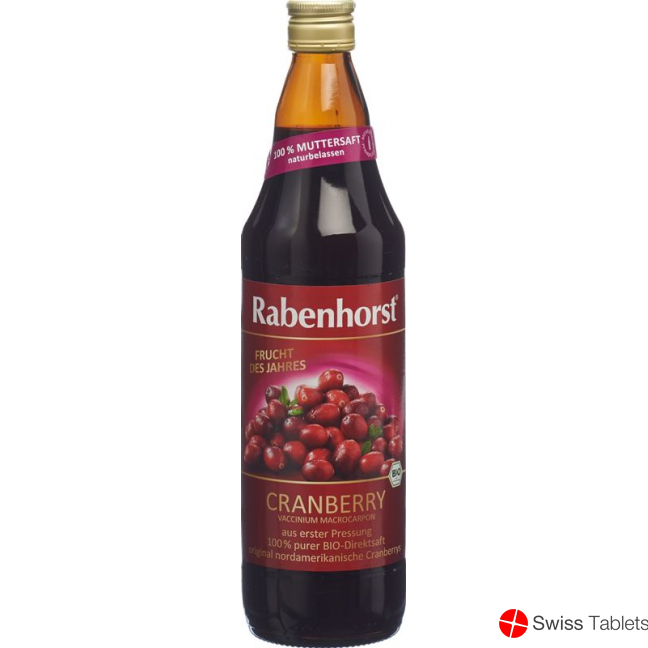 Rabenhorst Cranberry Muttersaft Bio Flasche 750ml buy online