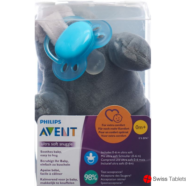 Avent Philips Snuggle+ultra Soft Robbe Türkis buy online