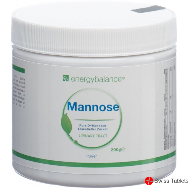 Energybalance Mannose Pulver Hochrein Dose 200g buy online