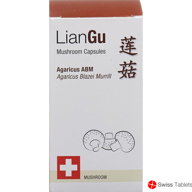LianGu Agaricus Abm Mushrooms Capsules Can 60 Pieces buy online