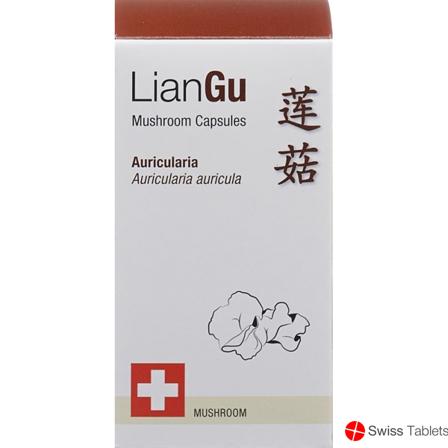 LianGu Auricularia Mushrooms Capsules Can 60 Pieces buy online