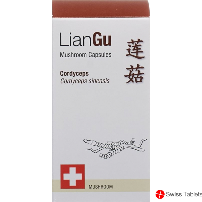 LianGu Cordyceps Mushrooms Capsules Can 60 Pieces buy online