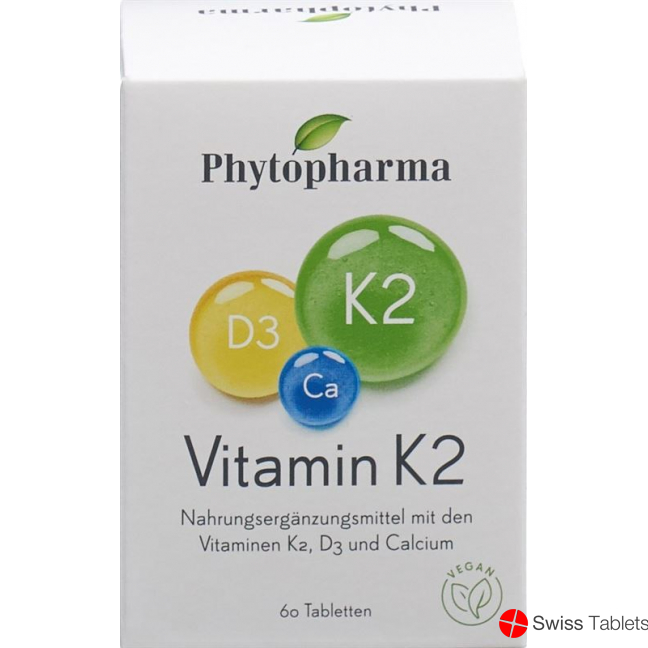 Phytopharma Vitamin K2 Tabletten Dose 60 Stück buy online