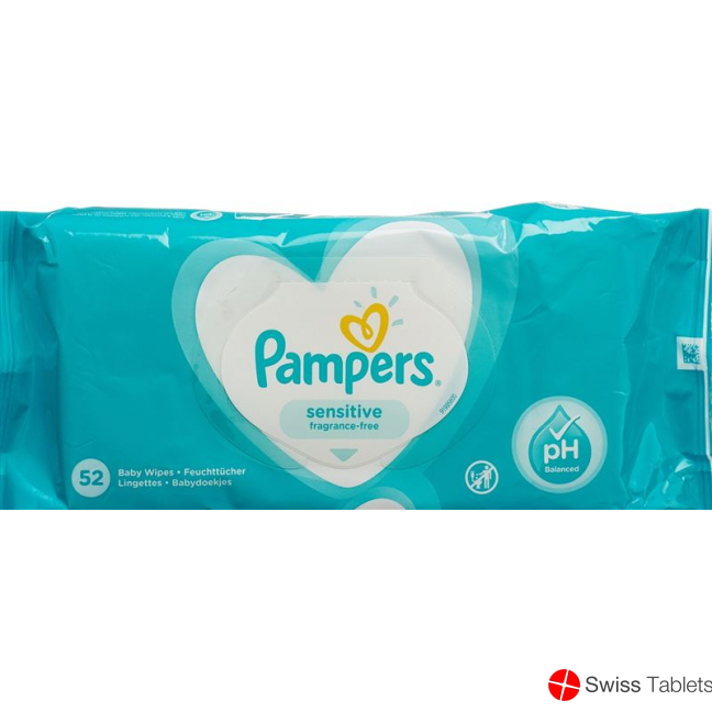 Pampers Feuchte Tuecher Sensitive (neu) 52 Stück buy online
