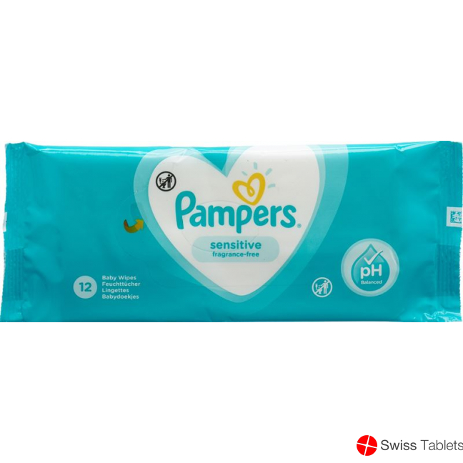 Pampers Feuchte Tuecher Sensitive (neu) 12 Stück buy online