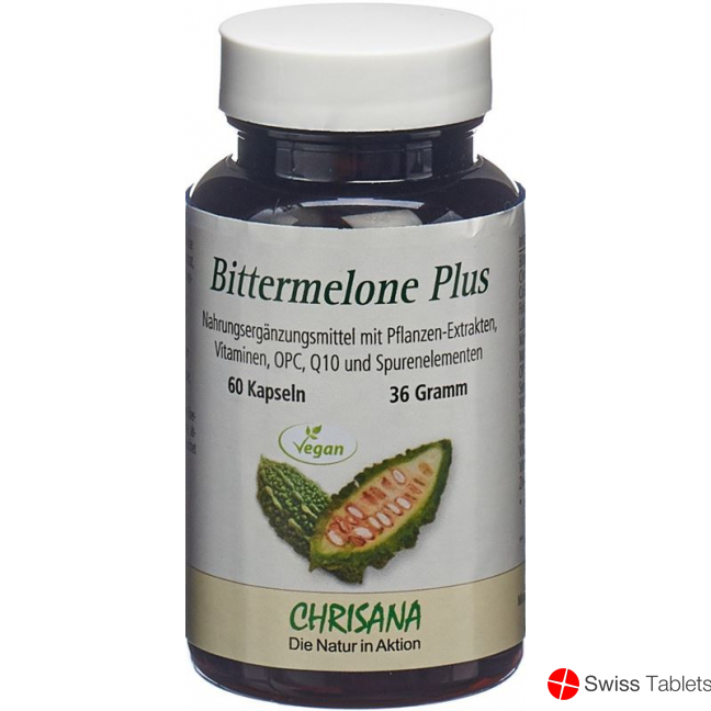 Chrisana Bittermelonen Plus Kapseln Dose 60 Stück buy online