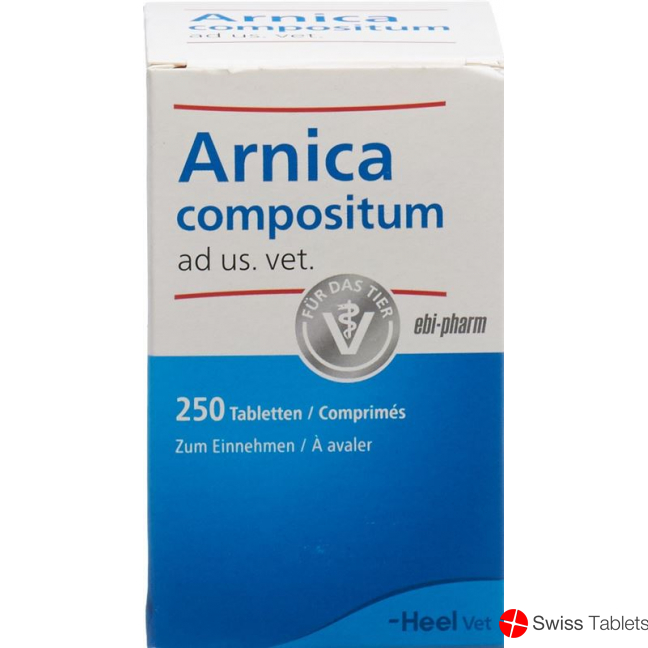 Arnica Comp Heel Tabletten Ad Us Vet. Dose 250 Stück buy online