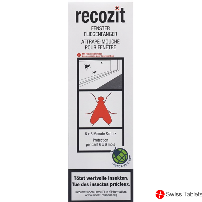 Recozit Fenster Fliegenfaenger 6 Stück buy online