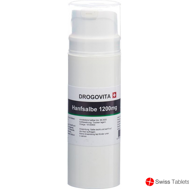 Drogovita Hanfsalbe 1200mg Dispenser 150ml buy online