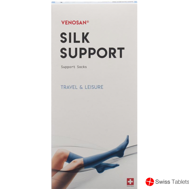 Venosan Silk A-d Support Socks M Jeans 1 pair buy online