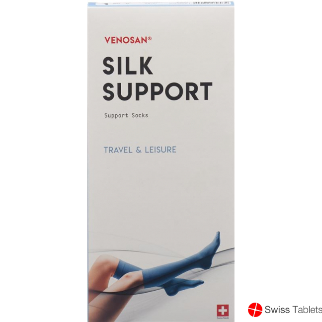 Venosan Silk A-d Support Socks S Silver 1 pair buy online