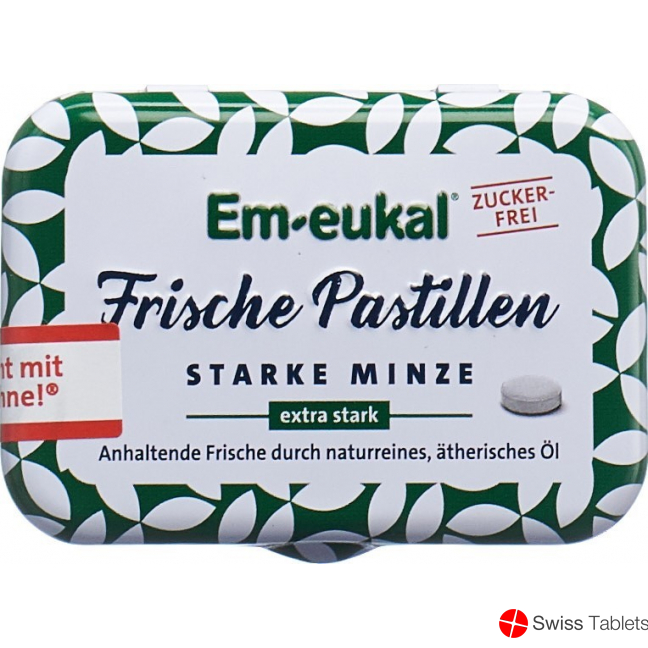 Soldan Em-Eukal Pastillen Minze Zuckerf Xyl 20g buy online