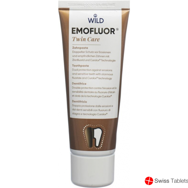 Emofluor Twin Care Zahnpaste Tube 75ml buy online