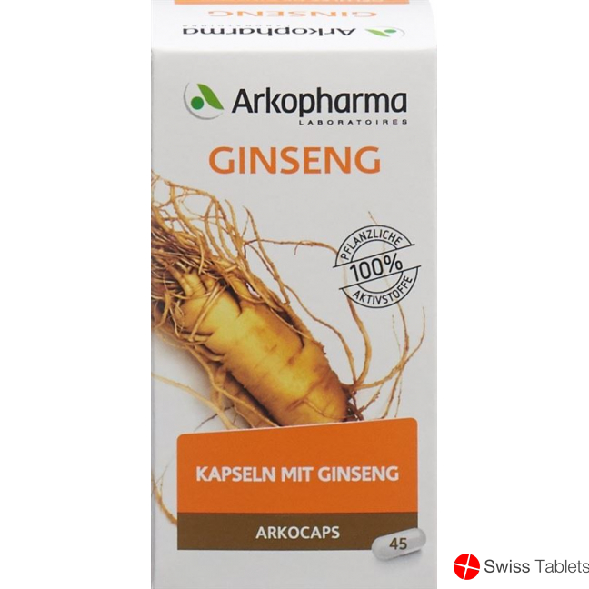 Arkocaps Ginseng Kapseln Dose 45 Stück buy online