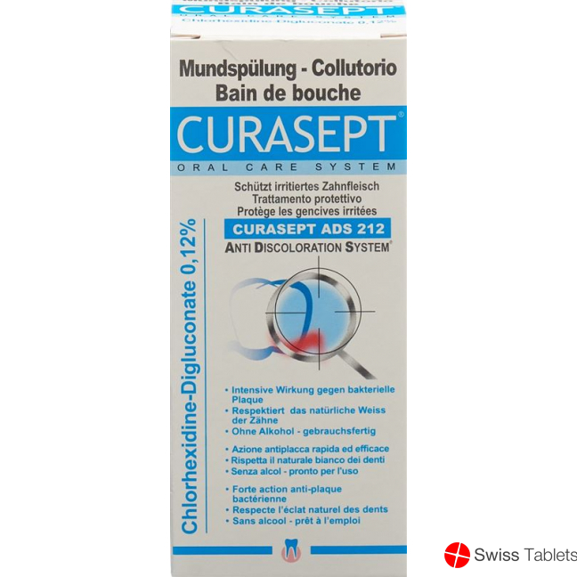 Curasept Ads 212 Mouthwash Flasche 200ml buy online
