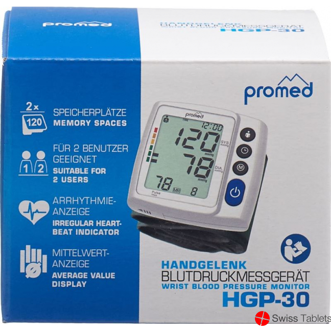 Promed wrist blood pressure monitor Hgp 30 buy online