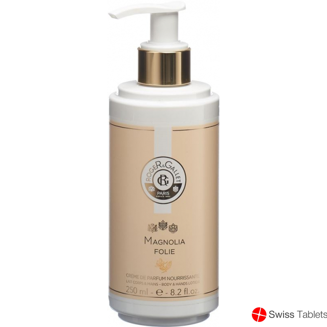 Roger Gallet Extrait Cologne Body Cream Magnolia Folie 250ml buy online