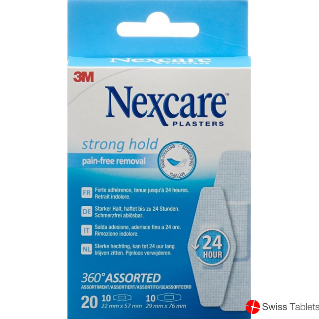 3M Nexcare Strong Hold 360? 2 Grössen Ass 20 Stück buy online