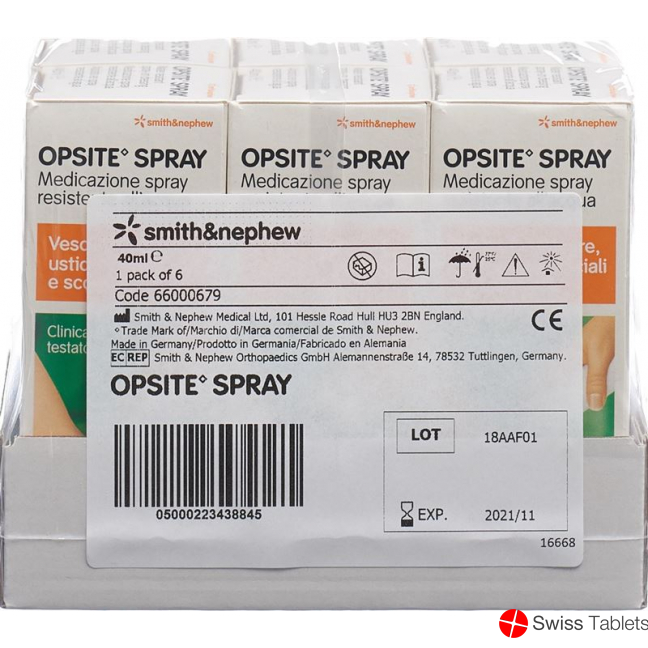 Opsite Spray Sprühverband 6x 40ml buy online