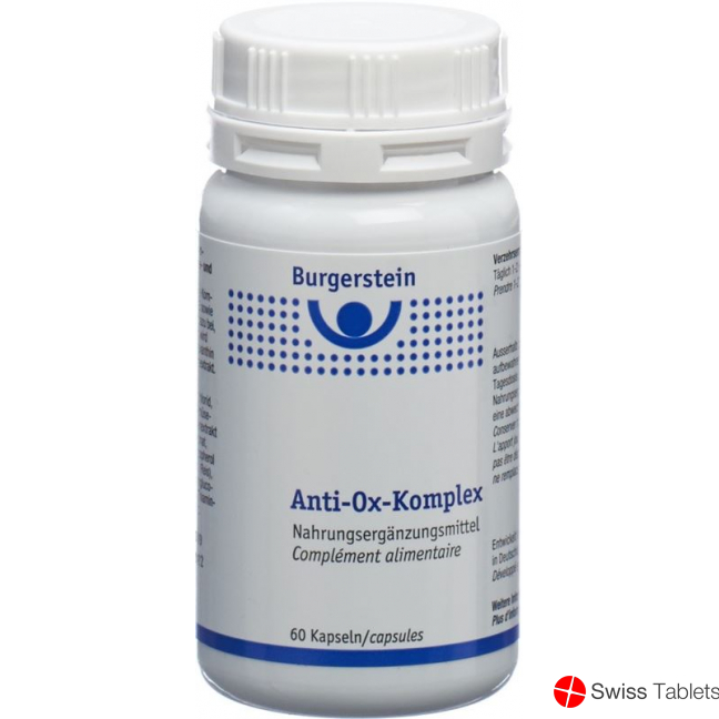 Burgerstein Anti-Ox-Komplex capsules Ds 60 pieces buy online