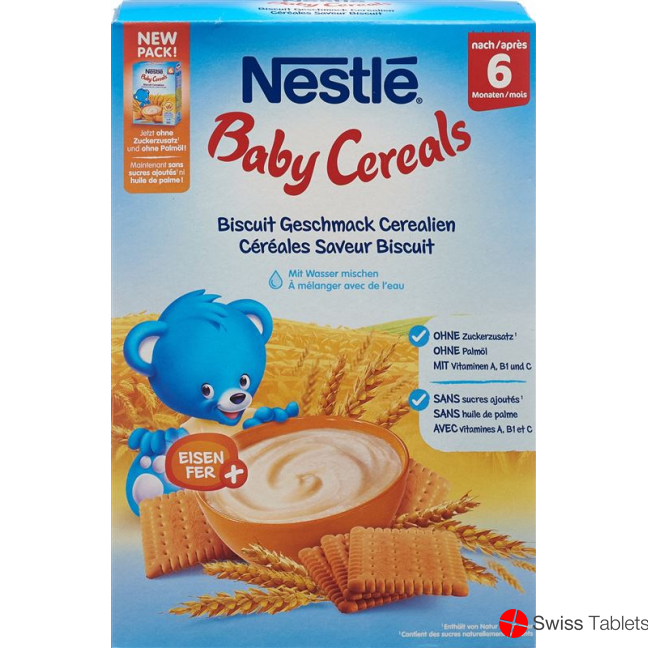 Nestle Baby Cereals Biscuits Cerealien 6m 450g buy online