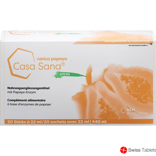 Casa Sana Carica Papaya 20 Stick 22ml buy online